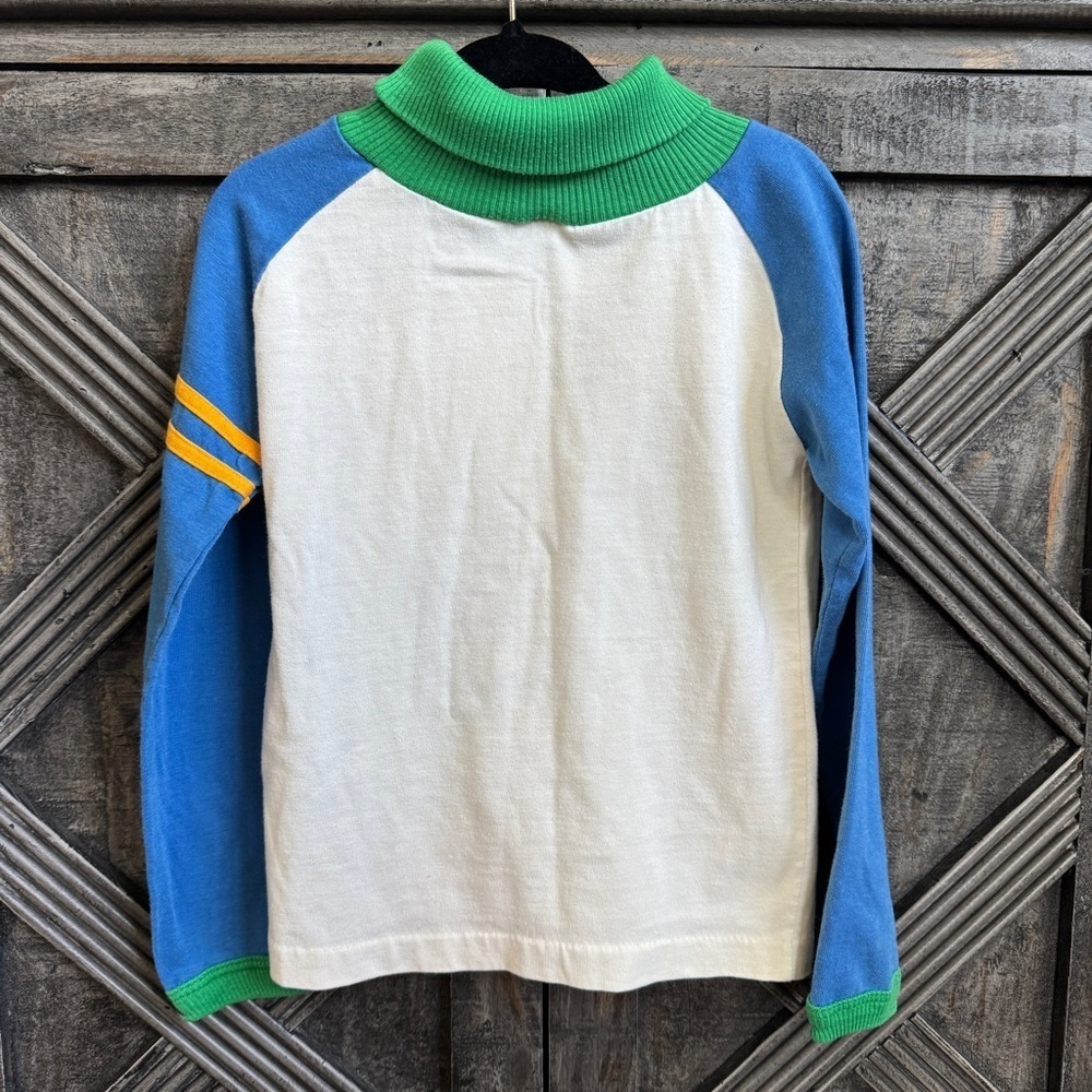 Vintage Buster Brown Cheerleader Shirt - Size 4-5T, 1970s/80s Retro Kids Top - Picture 4 of 8